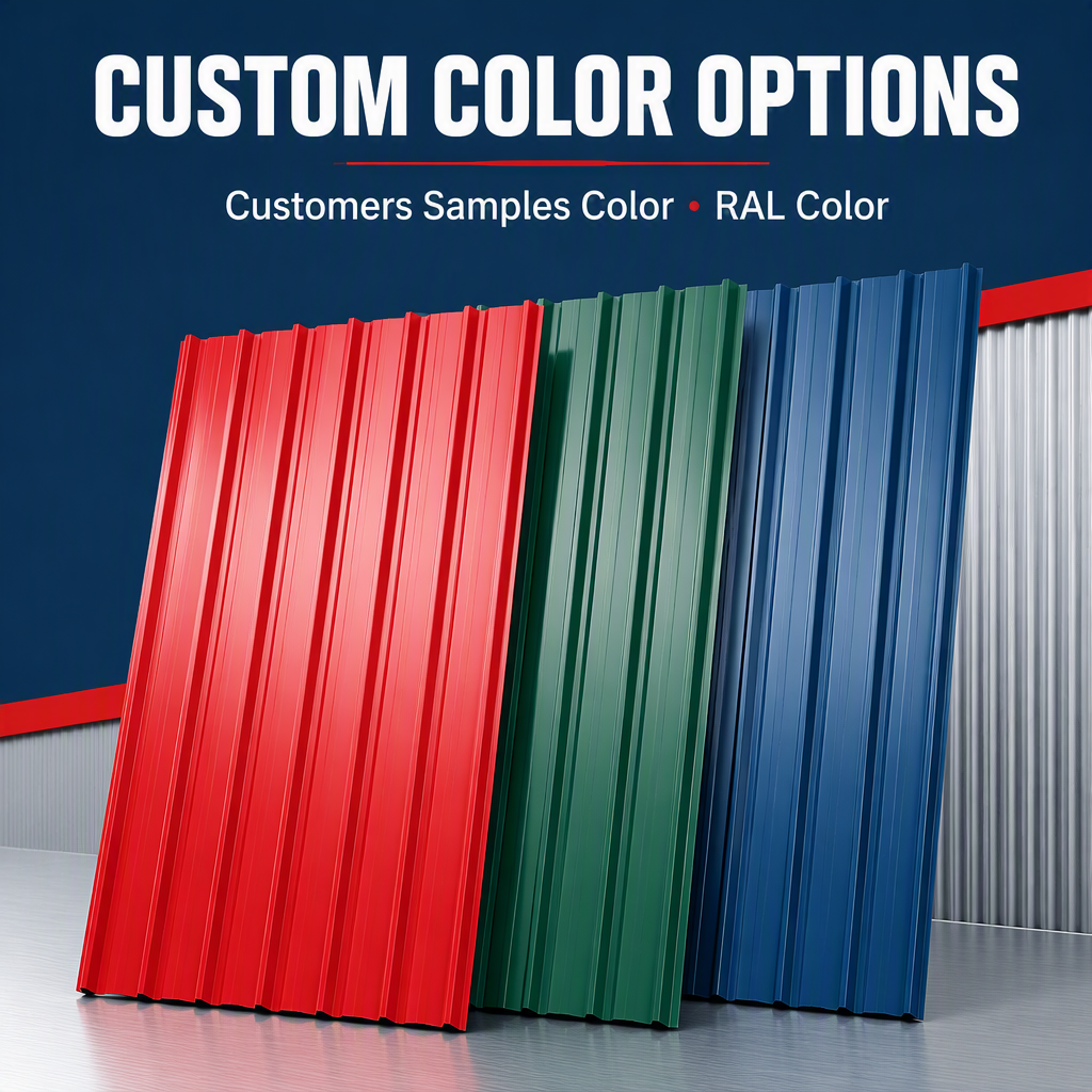 Factory Supply PPGI/Ppgl Corrugated Pre-Coated Galvanized Steel Color Coating Galvanized Roof Plate