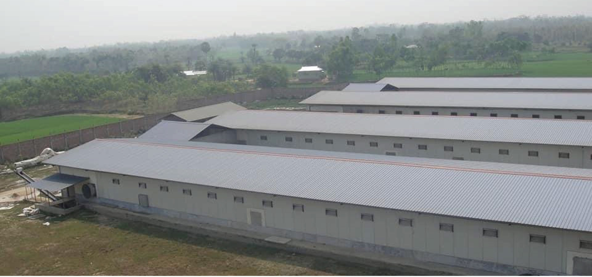Thermal insulated sandwich panel canopy roof