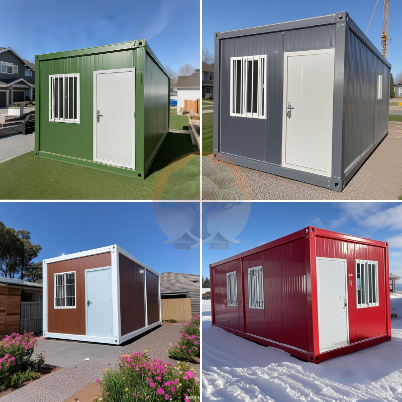 40ft/20ft Pop-Up Cargo Biz Container House Flat Pack Shipping Container for Mall Use Material Use Toilet Storage Size 40ft/20ft