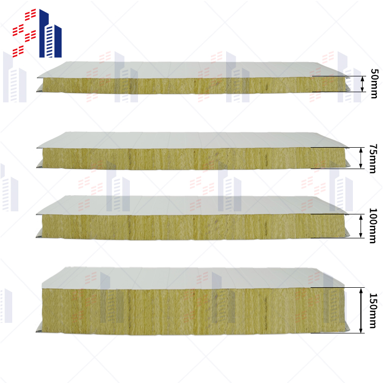 OSB SIP Panels Rock Wool Insulated Structural for House Wall and Roof