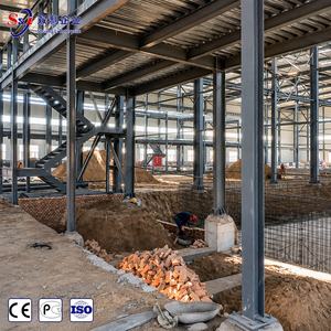 Economic Prefabricated Workshop Prefab Steel Structure Farm Storage Warehouse Metal Building Estructura Garaje