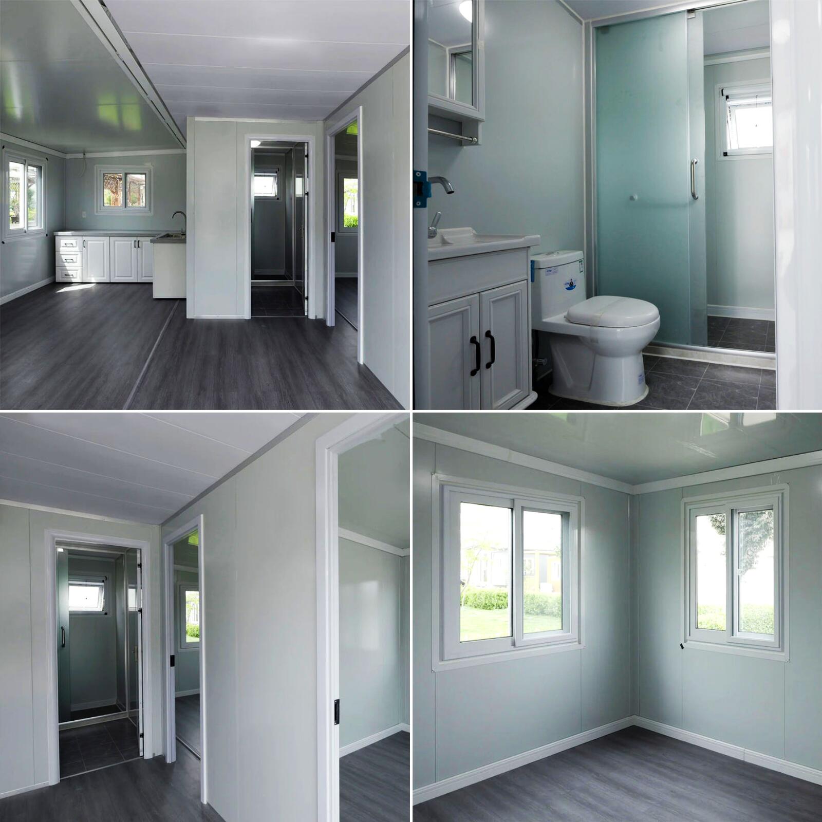 New Expandable Flat Pack 40ft Luxury Modular Prefabricated Container House For Apartment &amp; Hotel Use