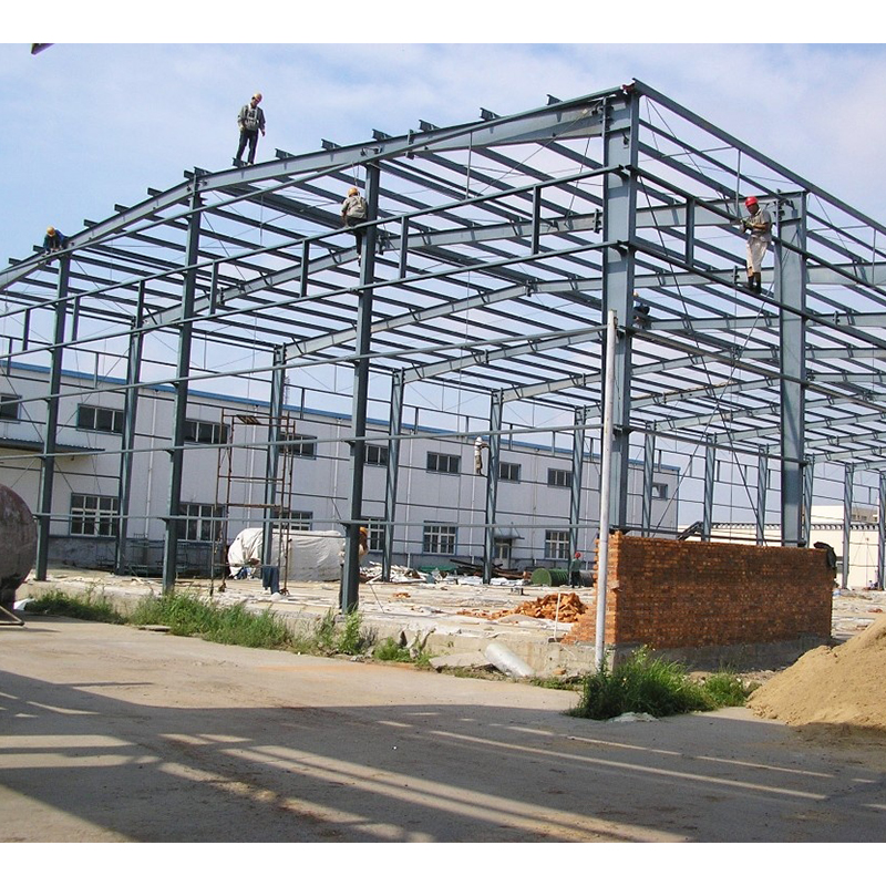 Modern Prefabricated Steel Structure Metal Building Warehouse Workshop Building