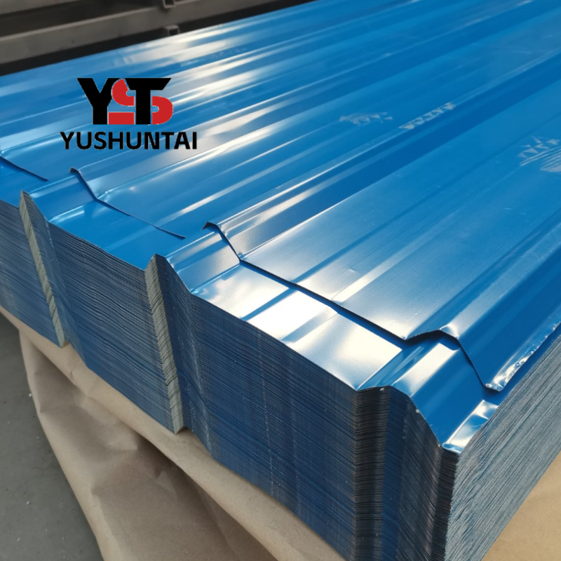 Factory Supply PPGI/Ppgl Corrugated Pre-Coated Galvanized Steel Color Coating Galvanized Roof Plate