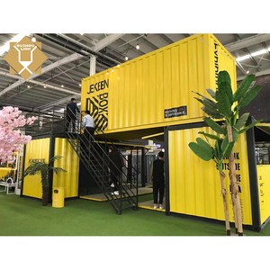 Space Efficiency Premium 20ft Quick-Assembly Flatpack Shipping Container for Logistics House Hotel Contemporary Design Robust