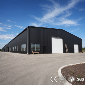 Prefab Q355 Fire Resistance Steel Structure Warehouse Structure Construction With Insulated Wall Panels For Industrial Logistics