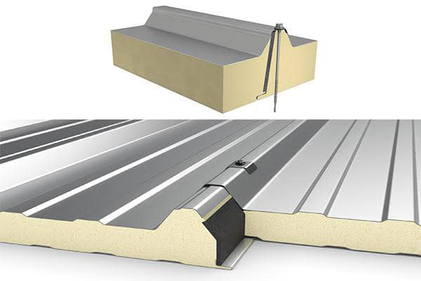 Polyurethane PU PIR insulated roof panel