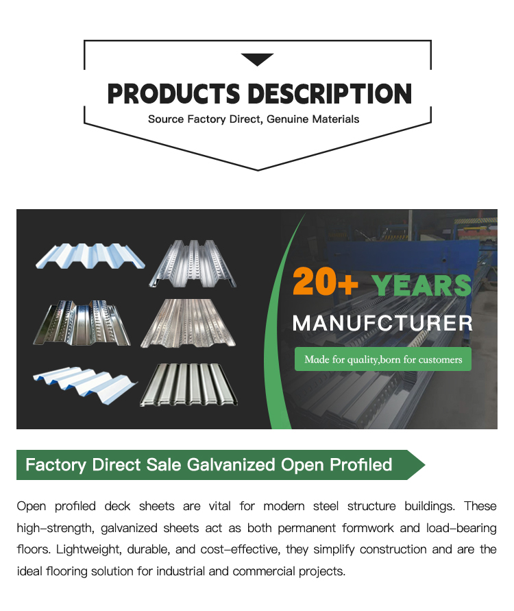 Steel deck sheet production and specifications