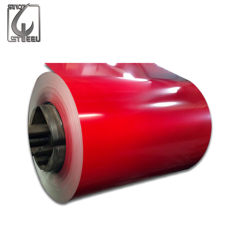 Ral 9016 Different Gauge Prepainted Galvanized 4x8 Colored Pvdf Coating Steel Sheets
