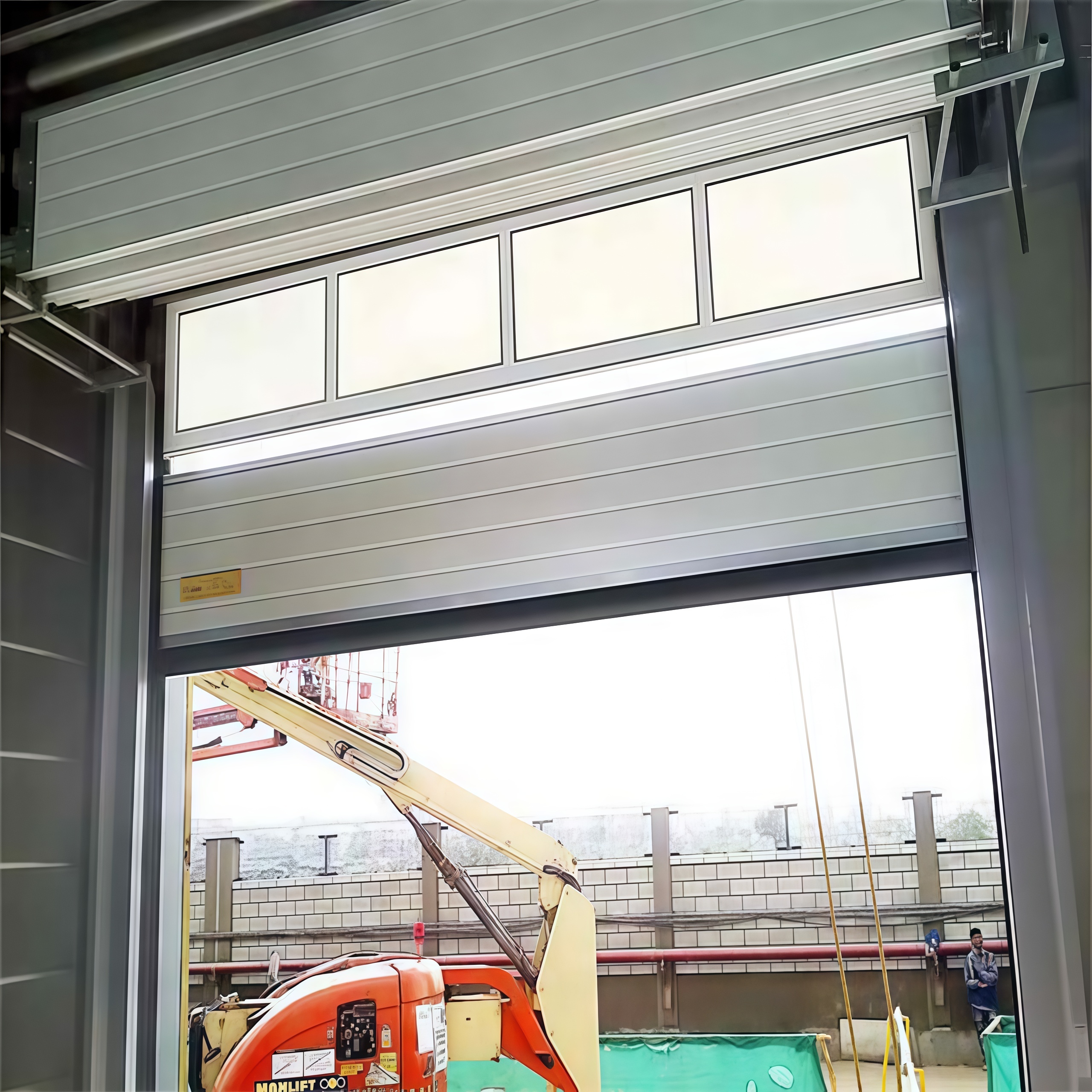 Stacking Door Installation View