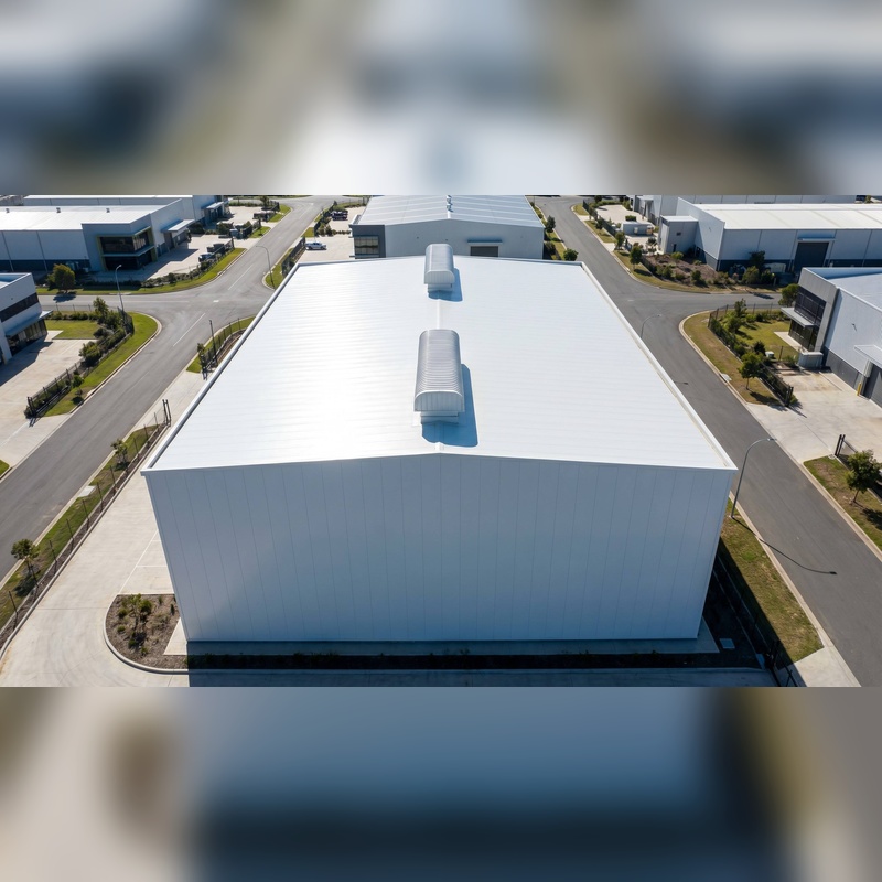 Custom Large Prefabricated Steel Structure Warehouse Industrial Workshop Building With Insulated Sandwich Panels
