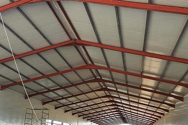 Large span PEB roof heat proofing