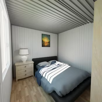 Finished interior walls