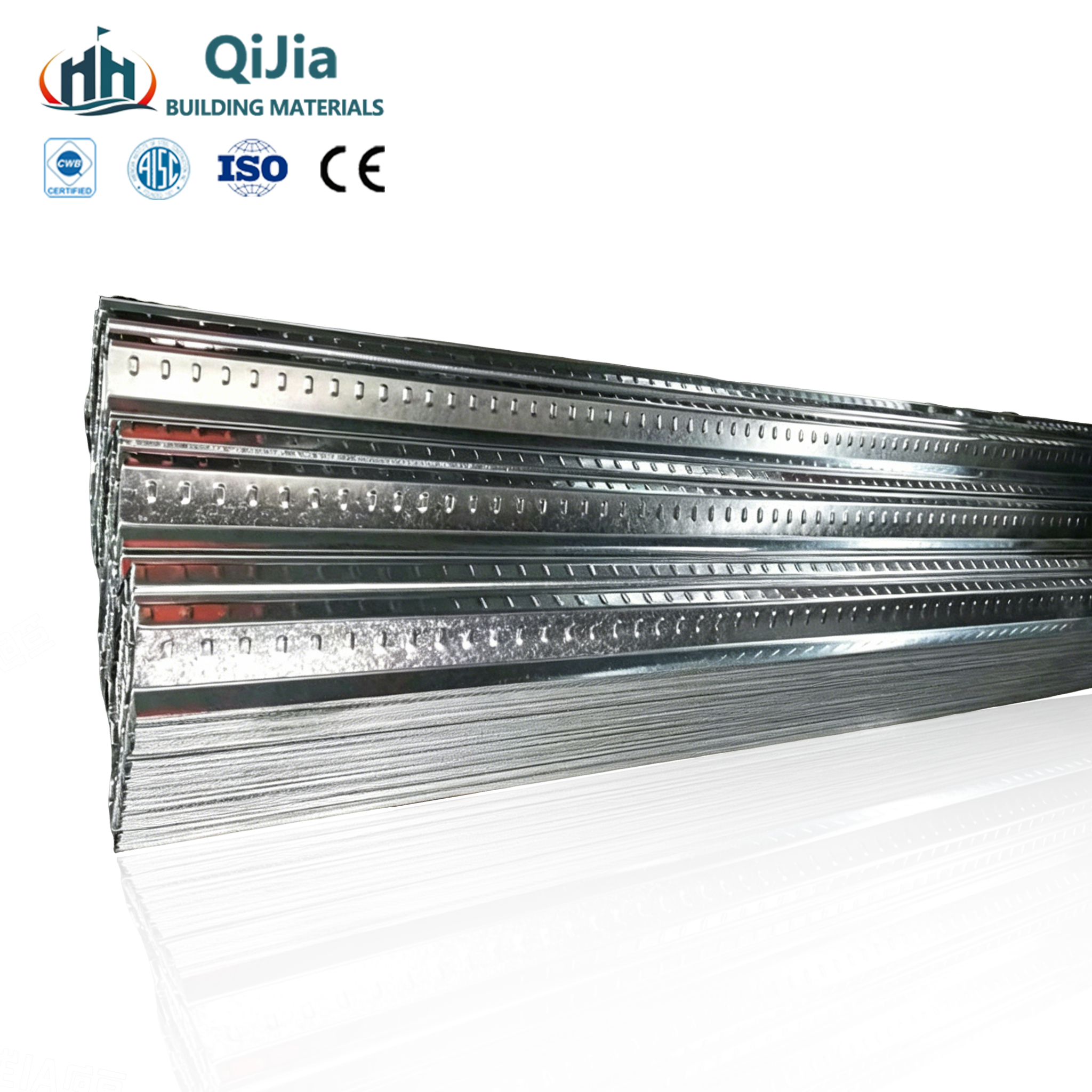 Hot Galvanized Corrugated Steel Floor Decking Sheet for Metal Building Structures ASTM Standard Cutting Welding Available