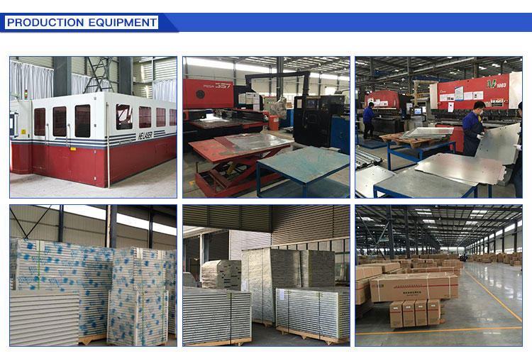 GMP Industrial Metal Fire Resistant Modular Clean Room Partition Panels