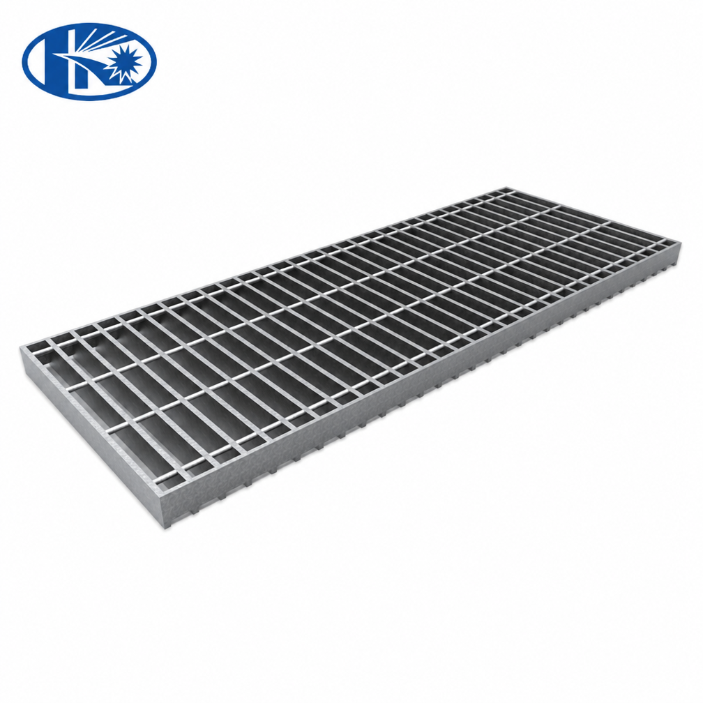 Stainless Steel Alloy Bar Grating Factory HDG Q235 Industrial Outdoor Walkway Drainage System Floor Safety Platform Mezzanine