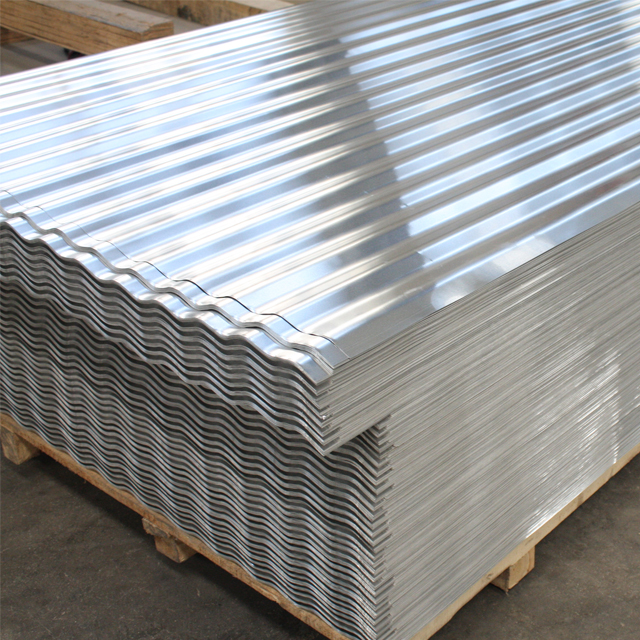 High-quality 0.5mm Corrugated Galvanized Sheet Guardrail Plate For Roof Metal Composite Panel, Certificate EN Cutting Available