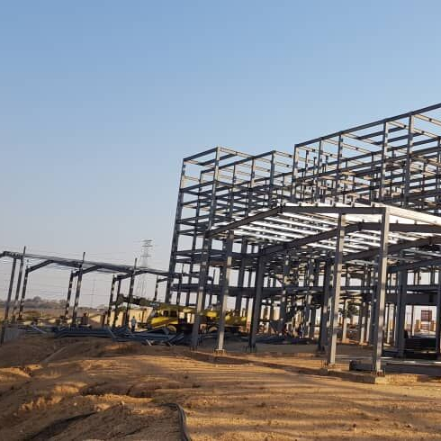 Light Weight Prefabricated Steel Structure Office Hotel Warehouse Workshop Building Pre-Engineered Structural Steel Building
