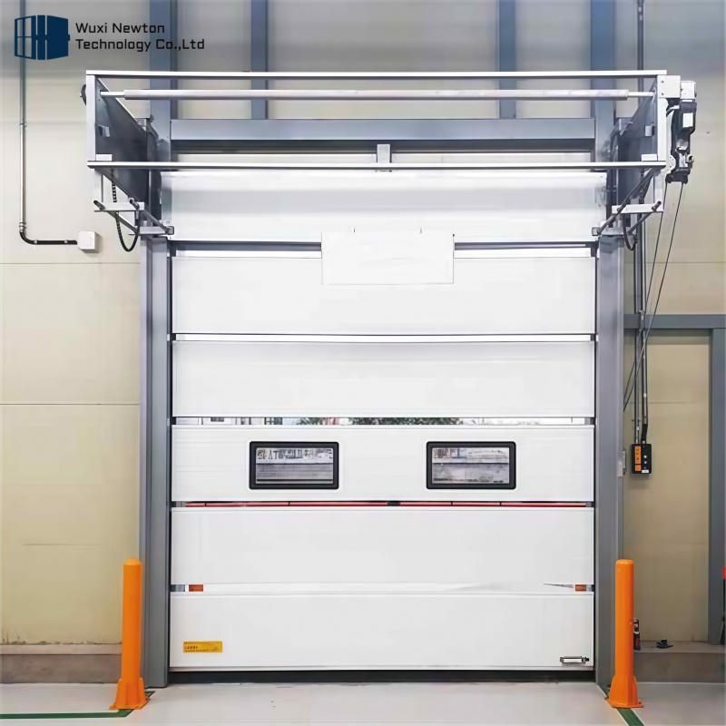 Wholesale Price Stable Automatic Commercial Top Hanging Garage Door Electric Top Hanging Sectional Gate for Logistic System