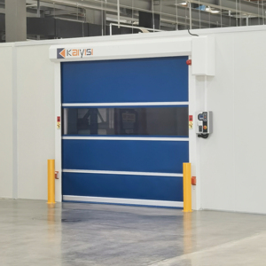 Industrial Applications Fast Door Automatic Roll Up Door For Cleanroom Entrance