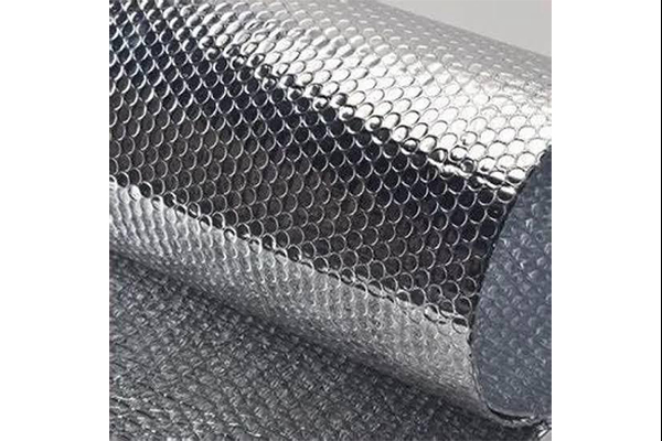 Double bubble radiant barrier reflective insulation foil