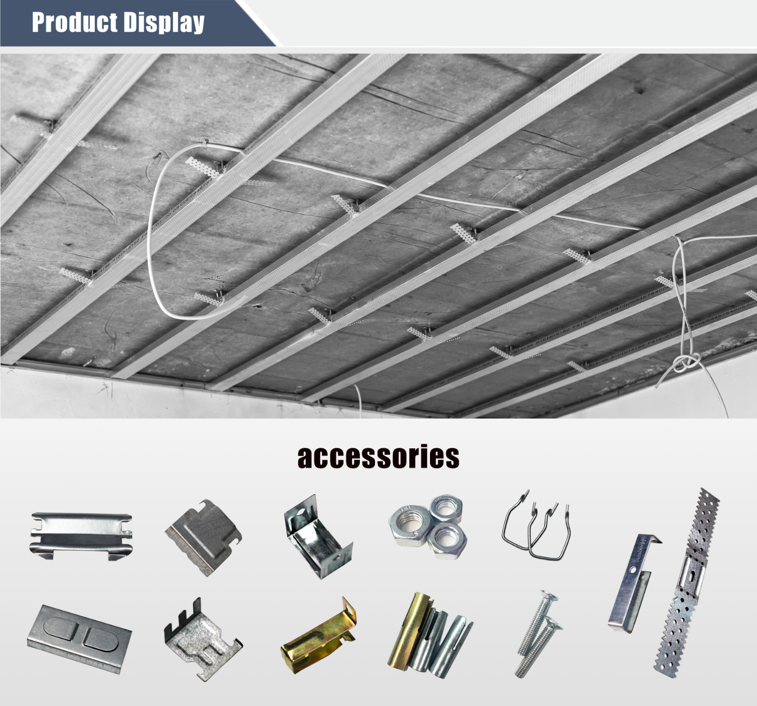 C-Channel Light-Gauge Steel Framing Profiles for Gypsum Board Metal-Stud Light Keel Corrosion-resistant