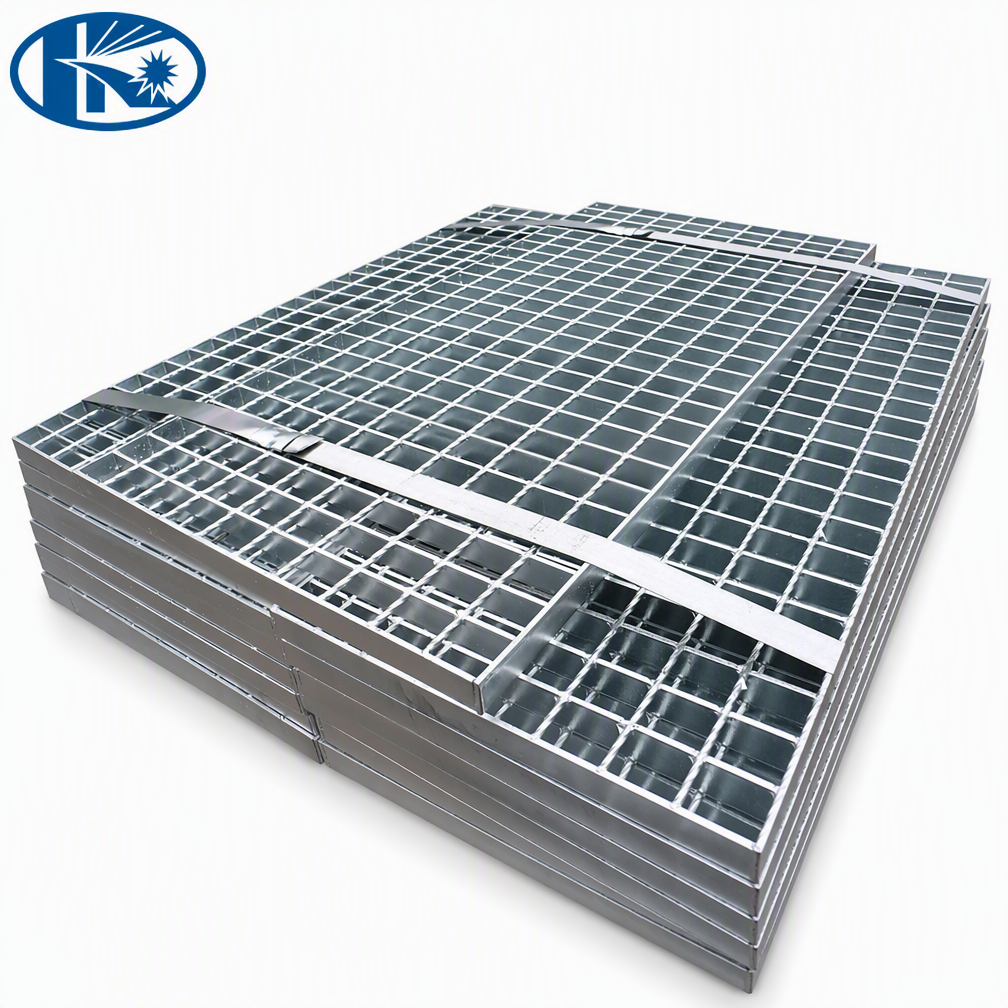 Stainless Steel Alloy Bar Grating Factory HDG Q235 Industrial Outdoor Walkway Drainage System Floor Safety Platform Mezzanine