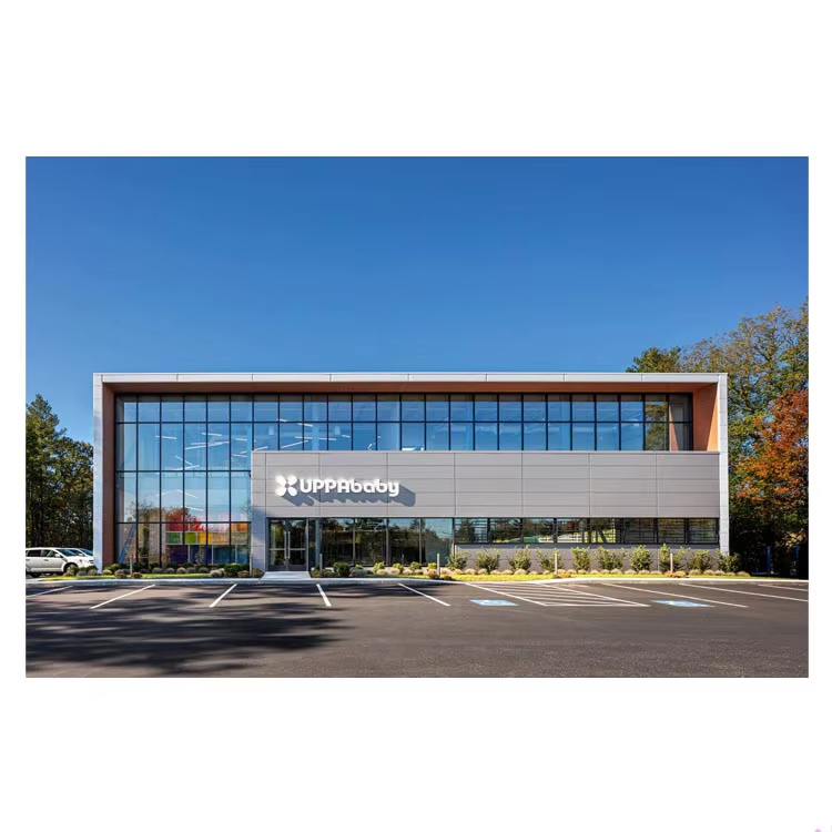 Modern Prefabricated Office Building for 5 Years Steel Structure From Shopping Mall for Schools Workshops Supermarkets Hospitals