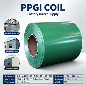 PPGI Steel Coil Prepainted Galvanized Roofing Sheets 0.58mmx1220 White Color Coated Bending Cutting Welding BIS SASO Certified