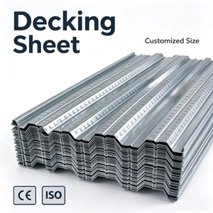 Metal Floor Deck Composite Steel Decking Sheet