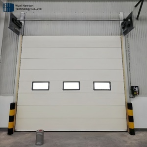 Wholesale Price Stable Automatic Commercial Top Hanging Garage Door Electric Top Hanging Sectional Gate for Logistic System