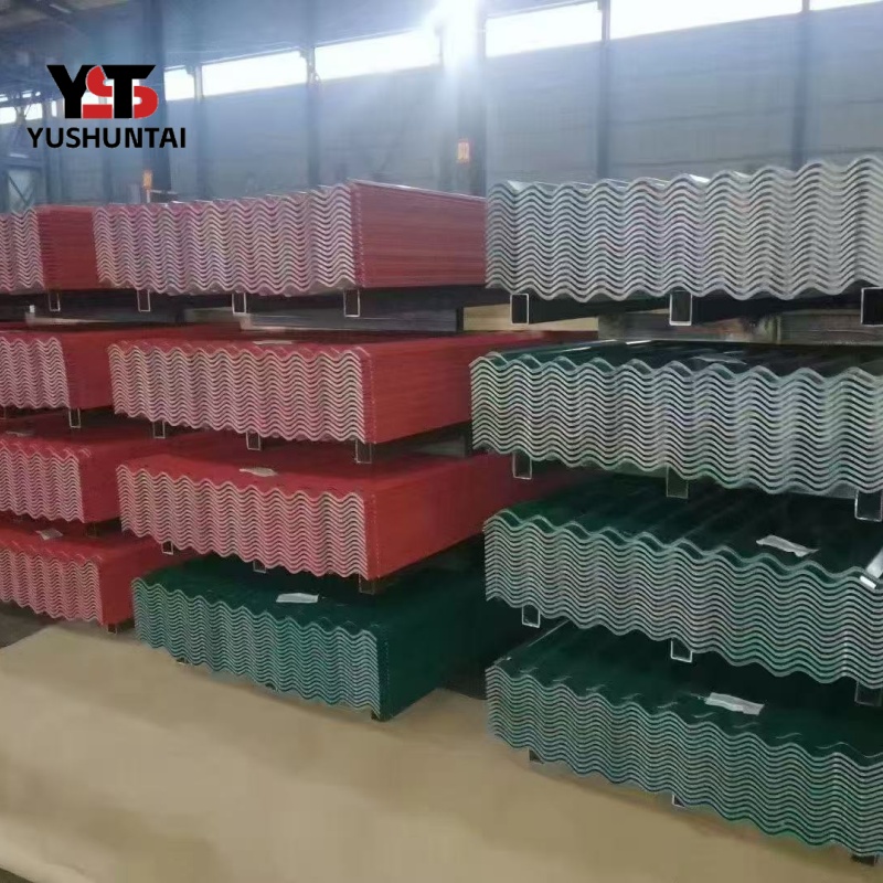 Factory Supply PPGI/Ppgl Corrugated Pre-Coated Galvanized Steel Color Coating Galvanized Roof Plate