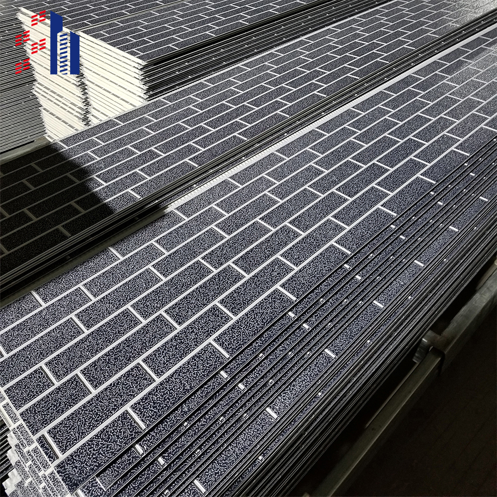 SH Hot Sale Exterior Decorative 3d Wall Insulation PIR Fireproof Sandwich Panels for Exterior Walls