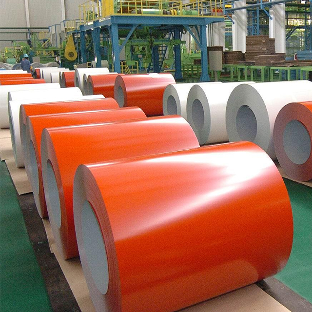 Coated Color Painted Metal Roll Paint Galvanized Zinc Coating Zincalum Coils PPGI PPGL Steel Coil Sheets in Coils