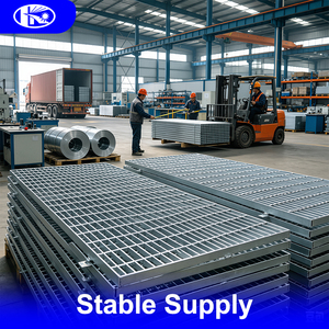 Stainless Steel Alloy Bar Grating Industrial Walkway Drainage System