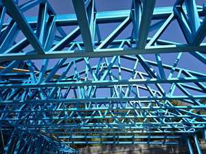 Galvanized Light Gauge Steel Framing Villa House Machine