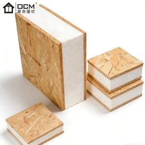 ISO 9001 OSB SIP Panel Manufacturer Structural Insulated Panel Prefabricated House High R Value Insulation Core Building Panel