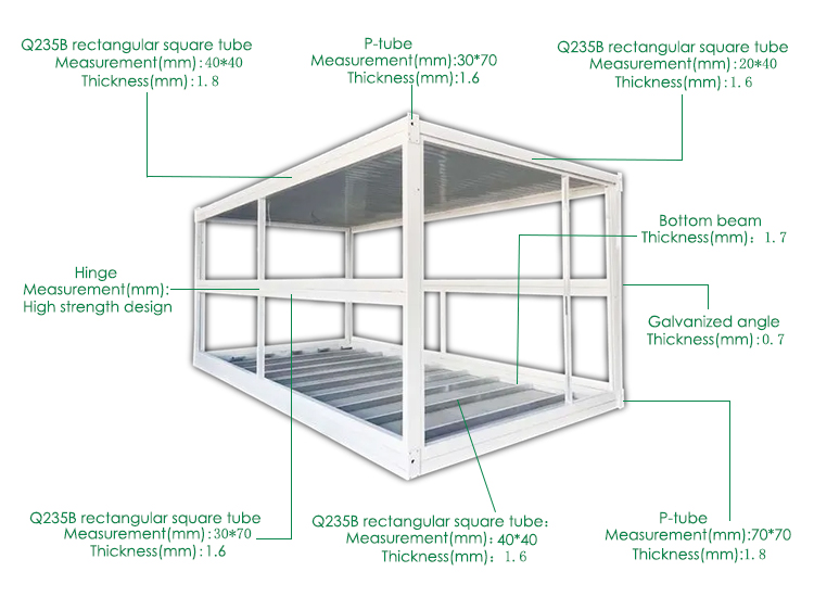 Container architectural structure