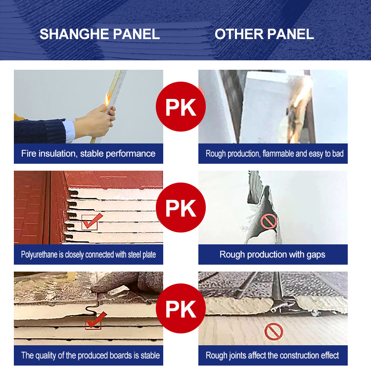 Outdoor Polyurethane Decorative Exterior PU Wall Board Panel