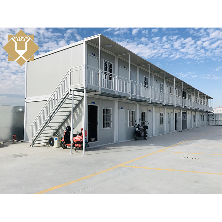 Space Efficiency Premium 20ft Quick-Assembly Flatpack Shipping Container for Logistics House Hotel Contemporary Design Robust