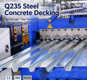 Steel Galvanized Sheet For Floor Cold Rolled Metal Decking Metal Formwork Decking Steel Decking Floor