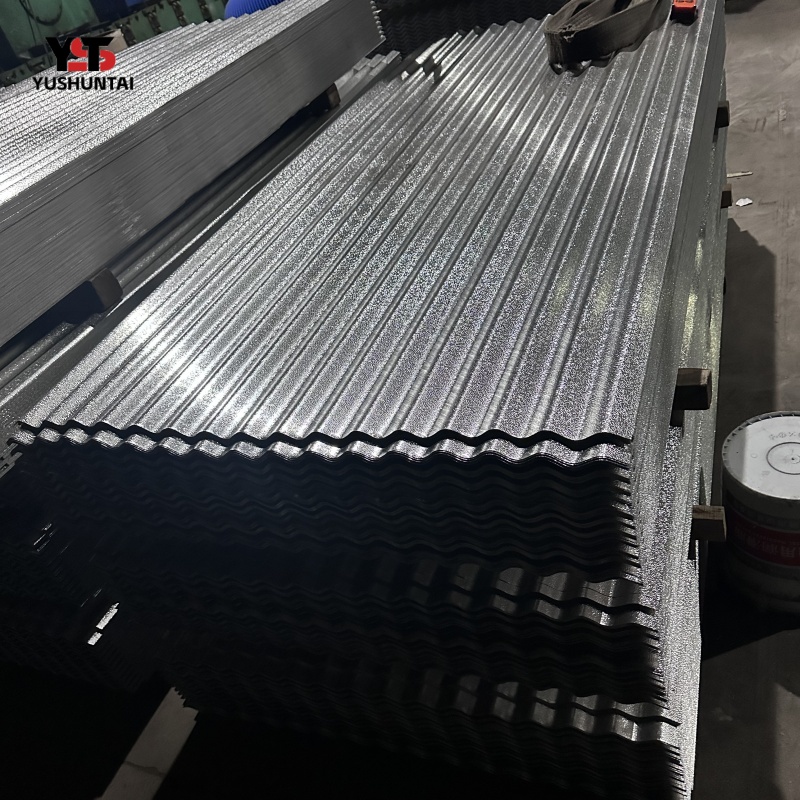 High Strength Zero ASTM EN TISI Certified Galvanized Corrugated Steel Roofing Sheet