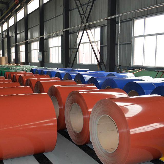 Coated Color Painted Metal Roll Paint Galvanized Zinc Coating Zincalum Coils PPGI PPGL Steel Coil Sheets in Coils