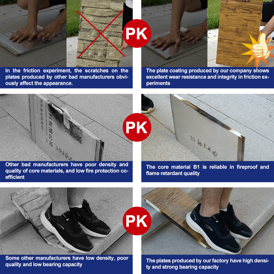 SH Hot Sale Exterior Decorative 3d Wall Insulation PIR Fireproof Sandwich Panels for Exterior Walls