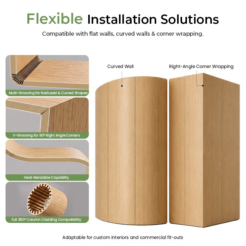 Waterproof Impact-resistant Wall Cladding Panel Interior Hotel Bamboo Charcoal Walnut Solid Wood Veneer Seamless Pvc Wall Panels