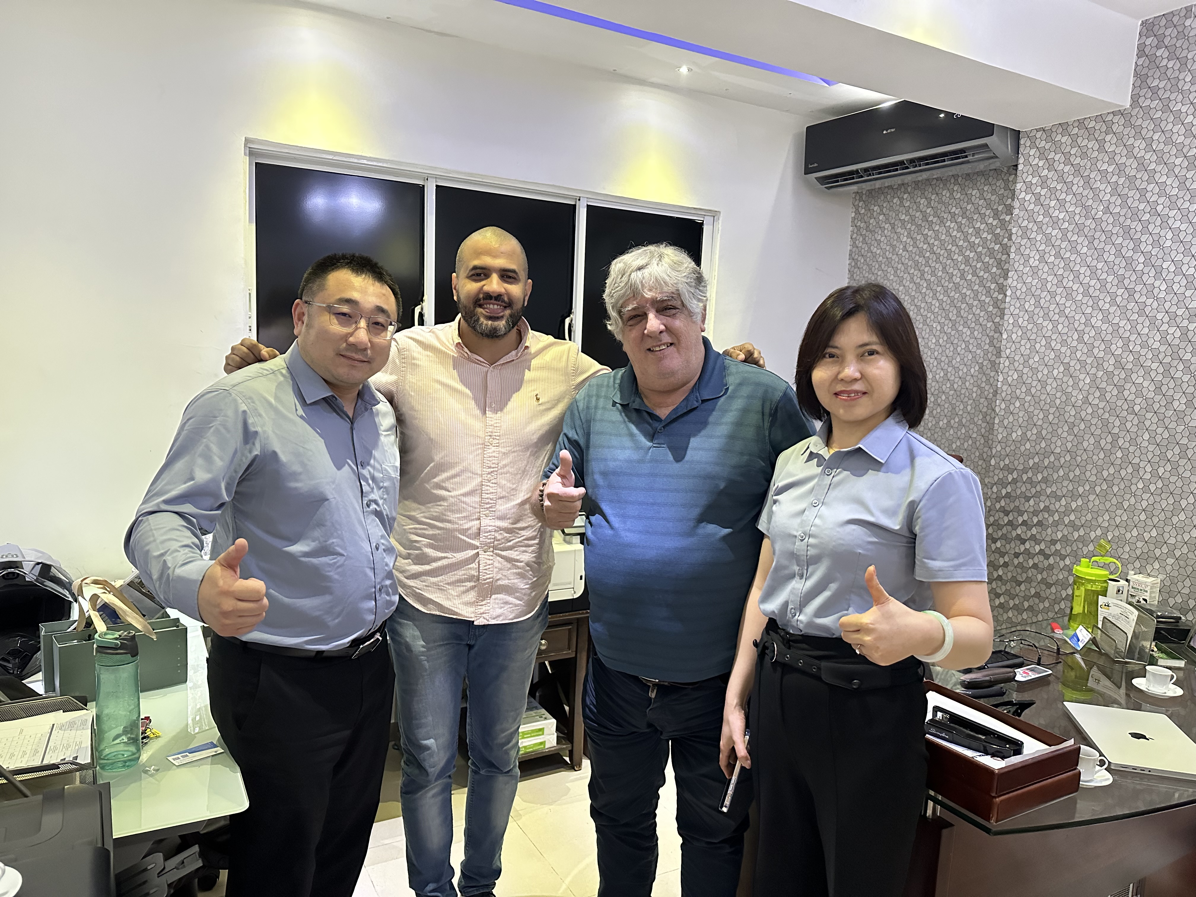 Client Visit Photo