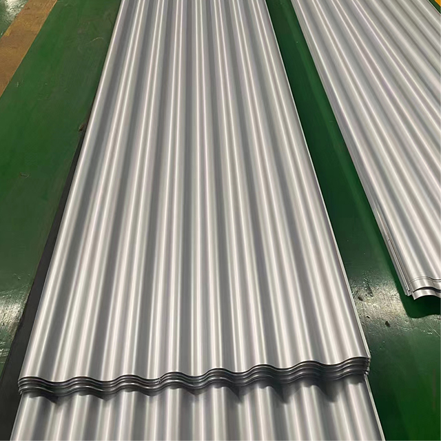 High-quality 0.5mm Corrugated Galvanized Sheet Guardrail Plate For Roof Metal Composite Panel, Certificate EN Cutting Available