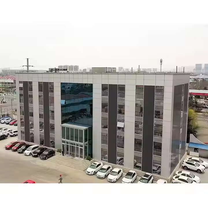 Self-Developed Assembly Steel Structure Modular Building Office Apartment Hospital Hotel Commercial Buildings