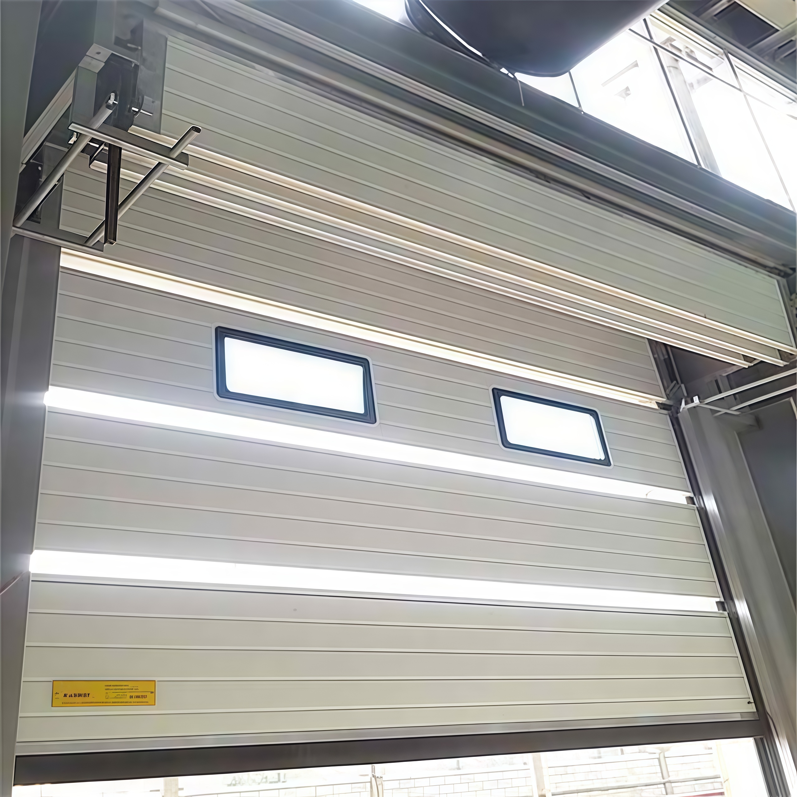 Stacking Door Assembly View