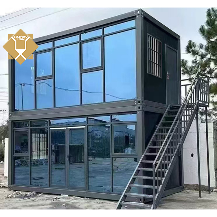 Space Efficiency Premium 20ft Quick-Assembly Flatpack Shipping Container for Logistics House Hotel Contemporary Design Robust